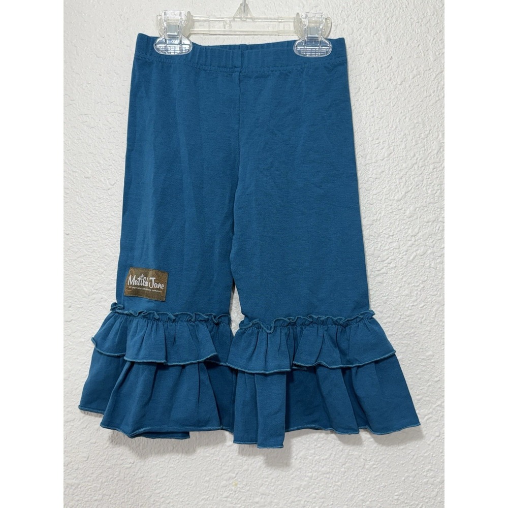 Matilda Jane Sz 2 Girl Baby Pants Ruffle Cute Boho Stretch Frilly New